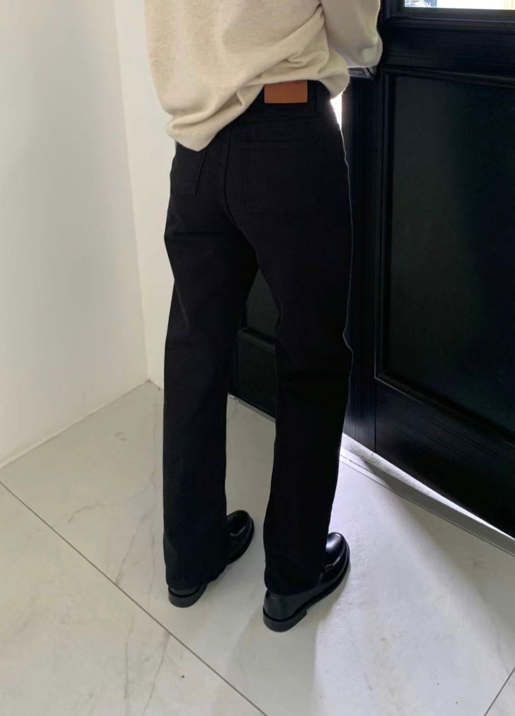 Sold out 12月Special price Black jeans