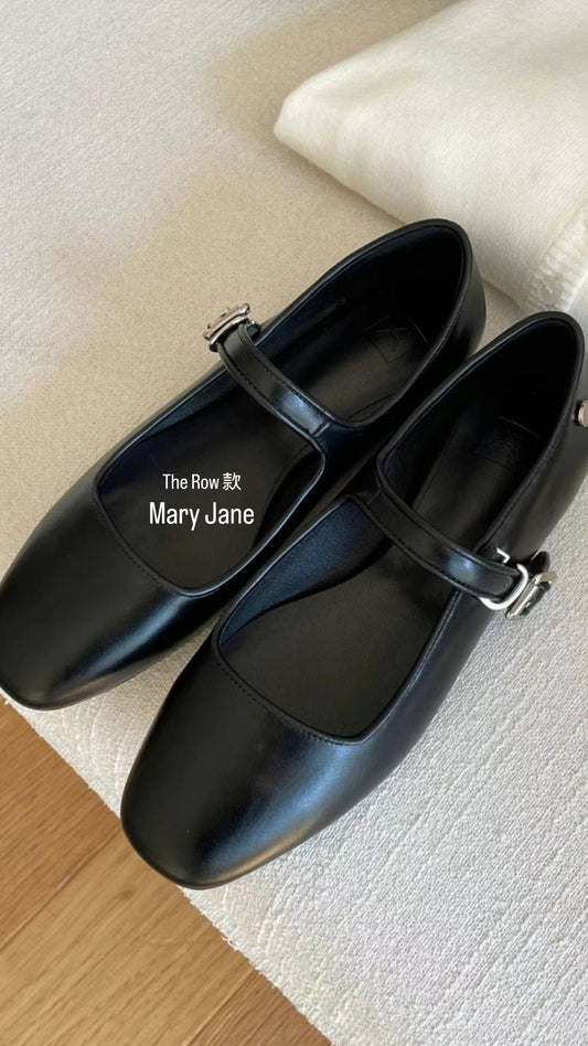 6PO | SH0056 The Row 風格 Mary Jane