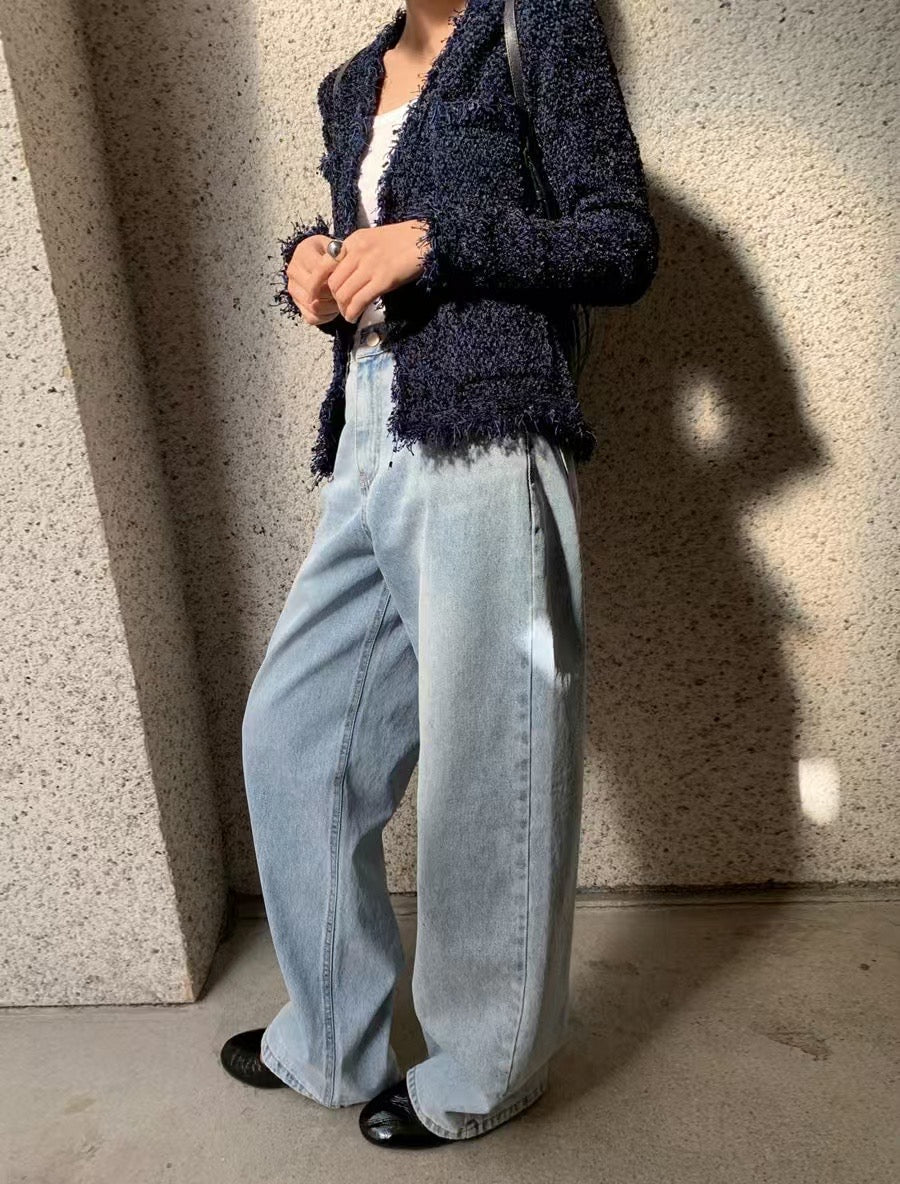 3 PO 推介自留款｜0325038 Tweed花尼修腰Cardigan