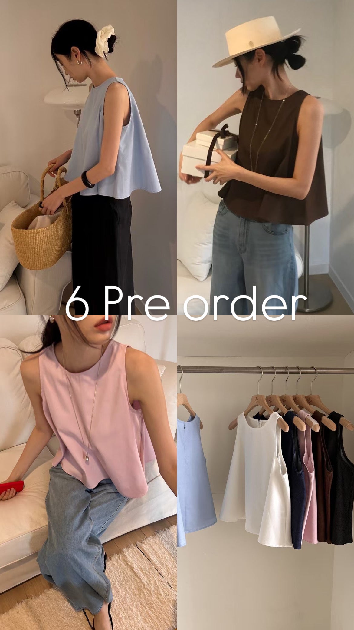 6PO Effortless Style | 06250113 Flowy Top