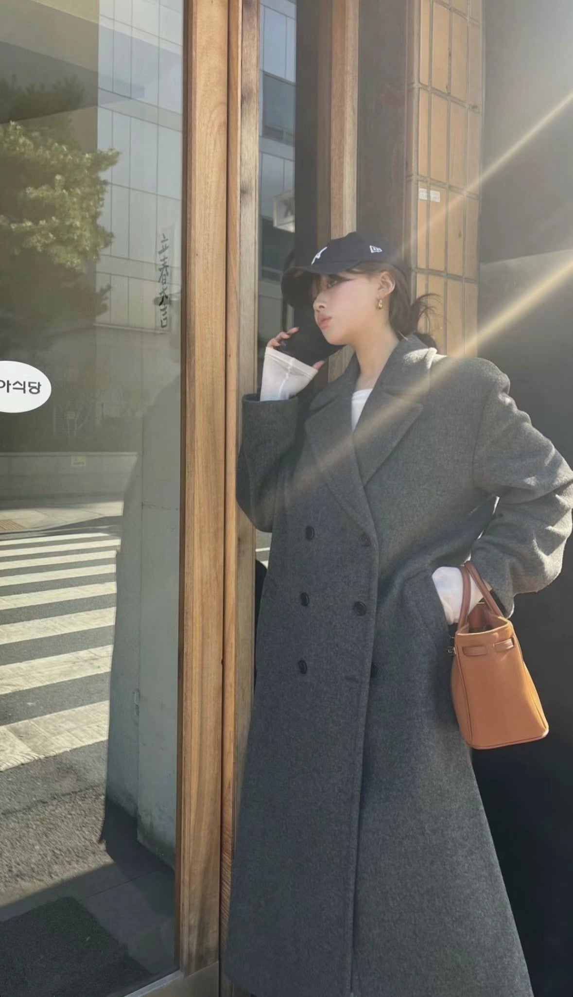 11月PO 24FW流行｜ 1124126 Double breasted Merino wool coat