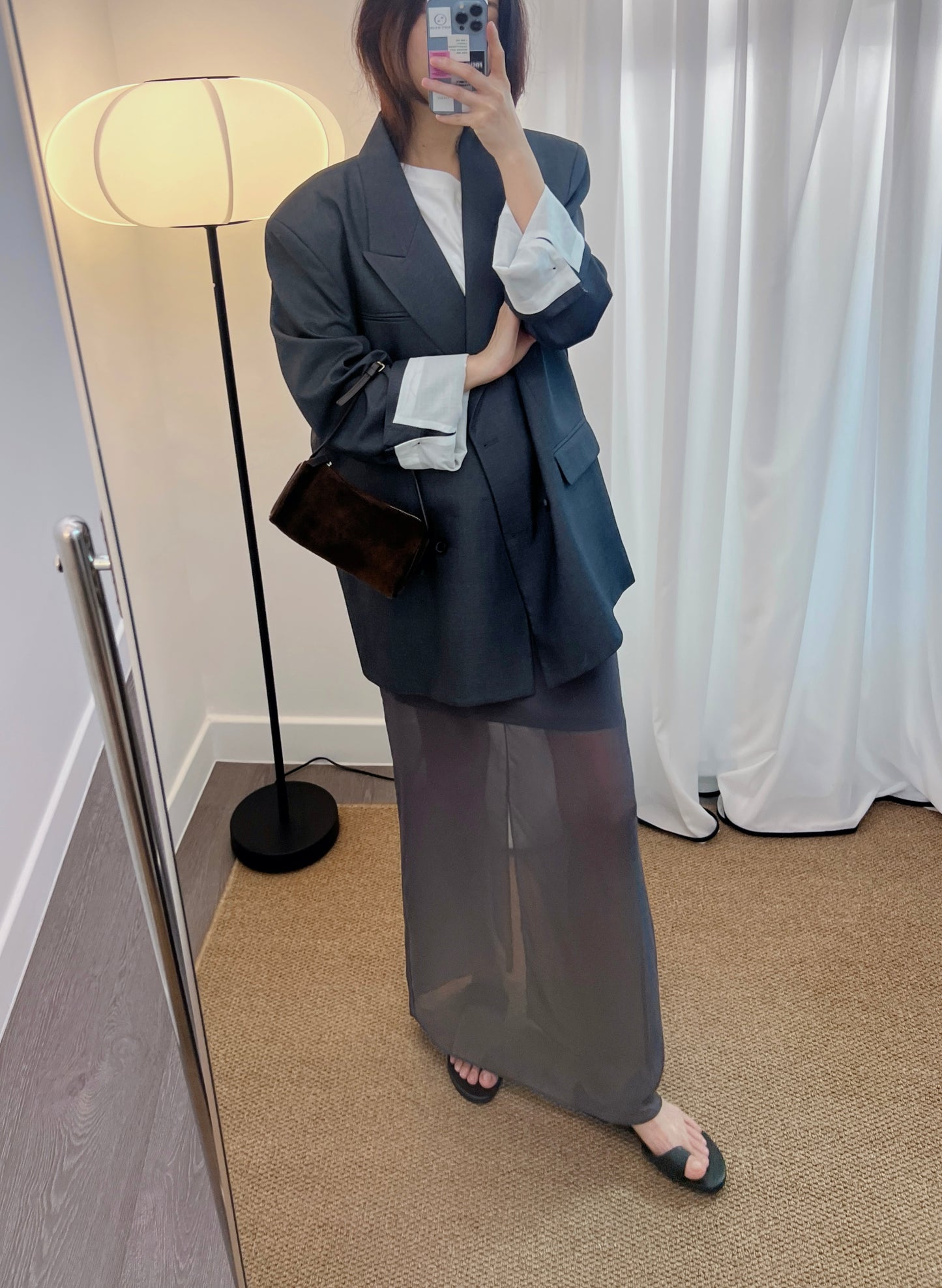 5PO 自留推介 |0525092 Chiffon dreams straight out skirt