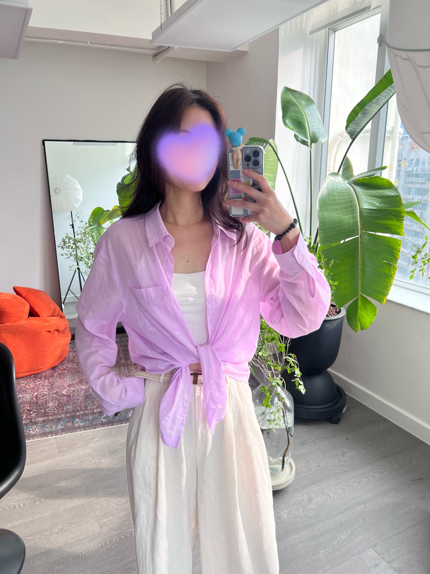 6PO 自留3色｜06250102 超薄超輕純棉恤衫 （8色）