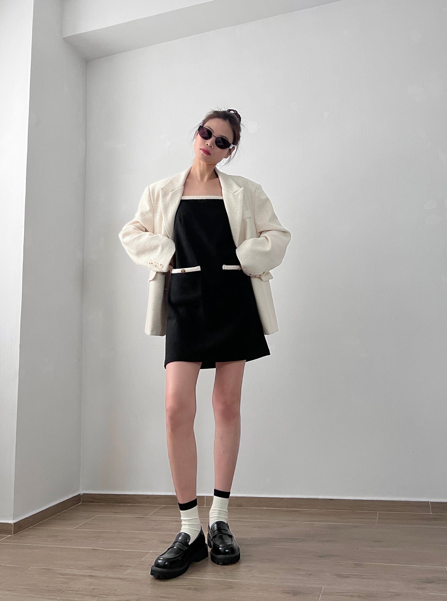 Sold out ✖️6PO No.38 little tweed dress