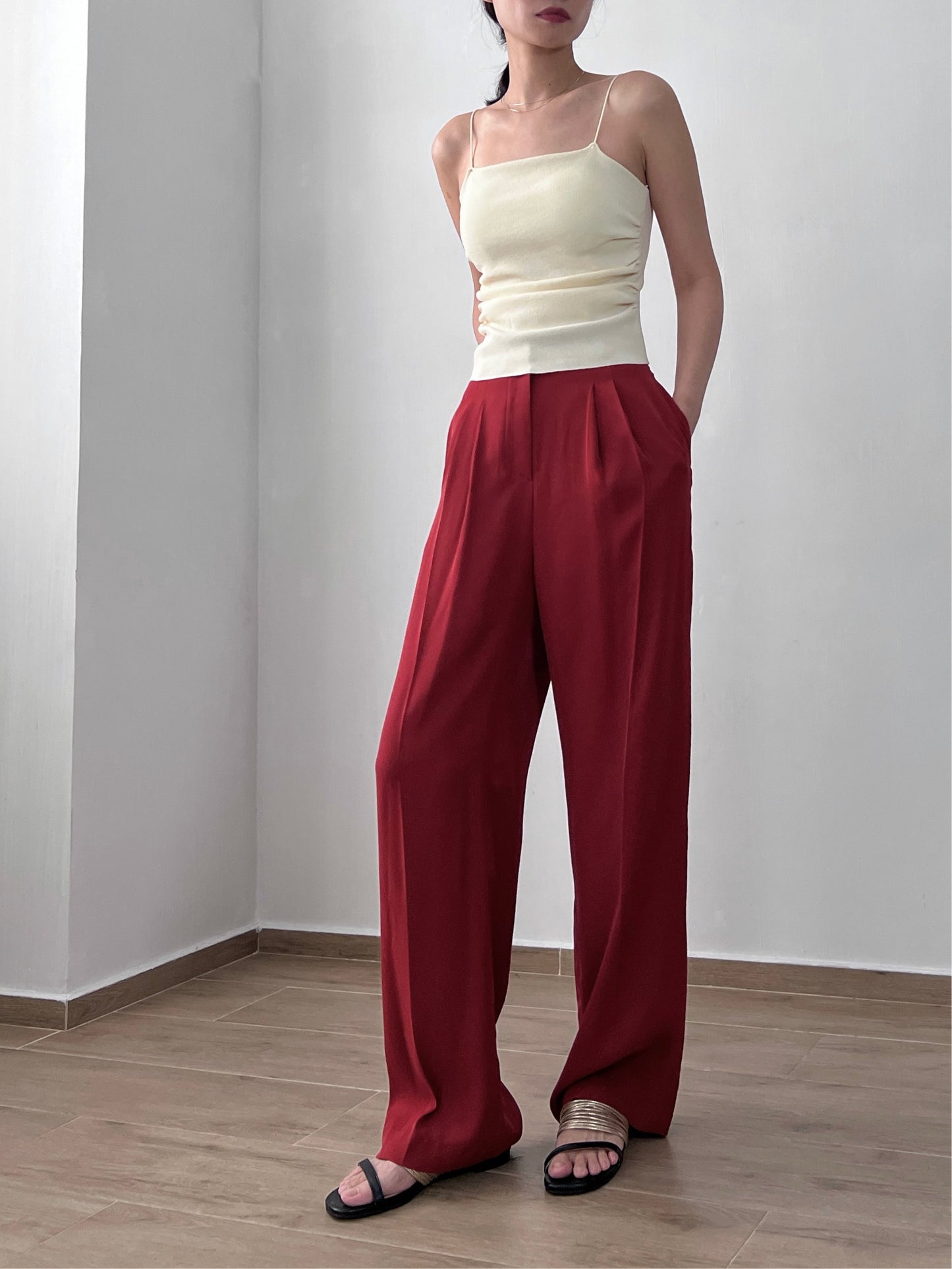 Sold out ✖️7月PO No.14 Parfait summer trousers