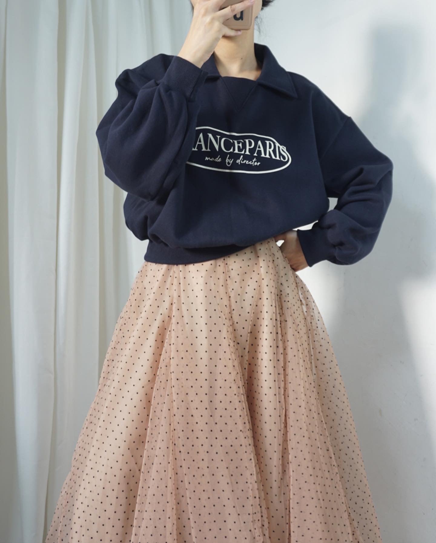 2 No.2 Alice tulle midi skirt